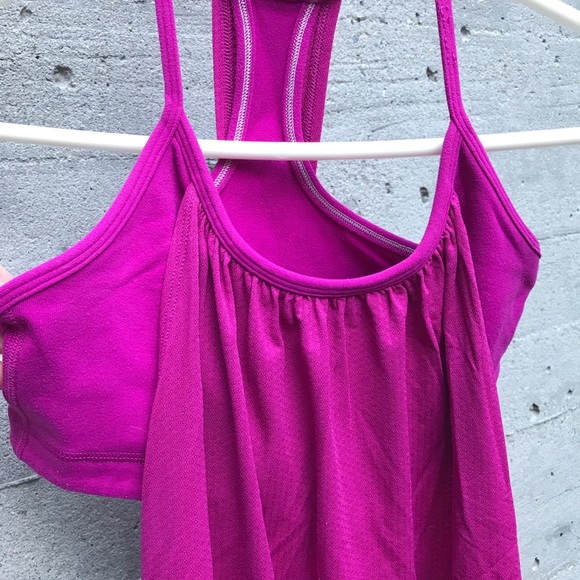 Lululemon No Limits Tank - Raspberry - Picture 7 of 10